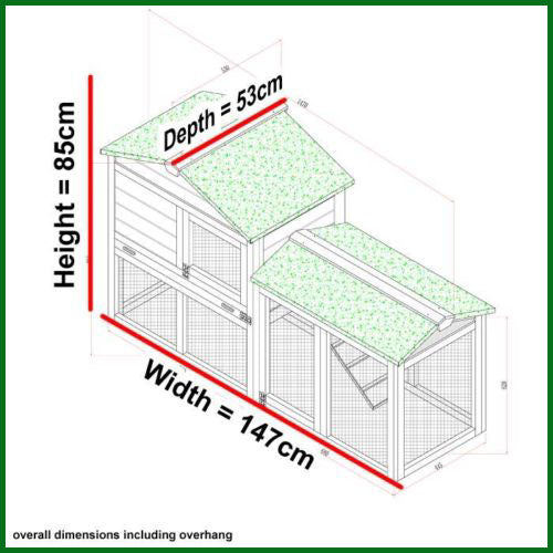 Rabbit Hutch Cover - House Model