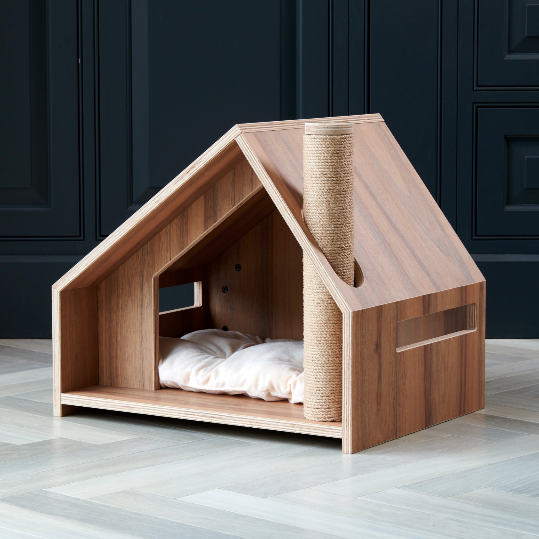 Indoor Cat House Modern Cat Bed Feel Good UK