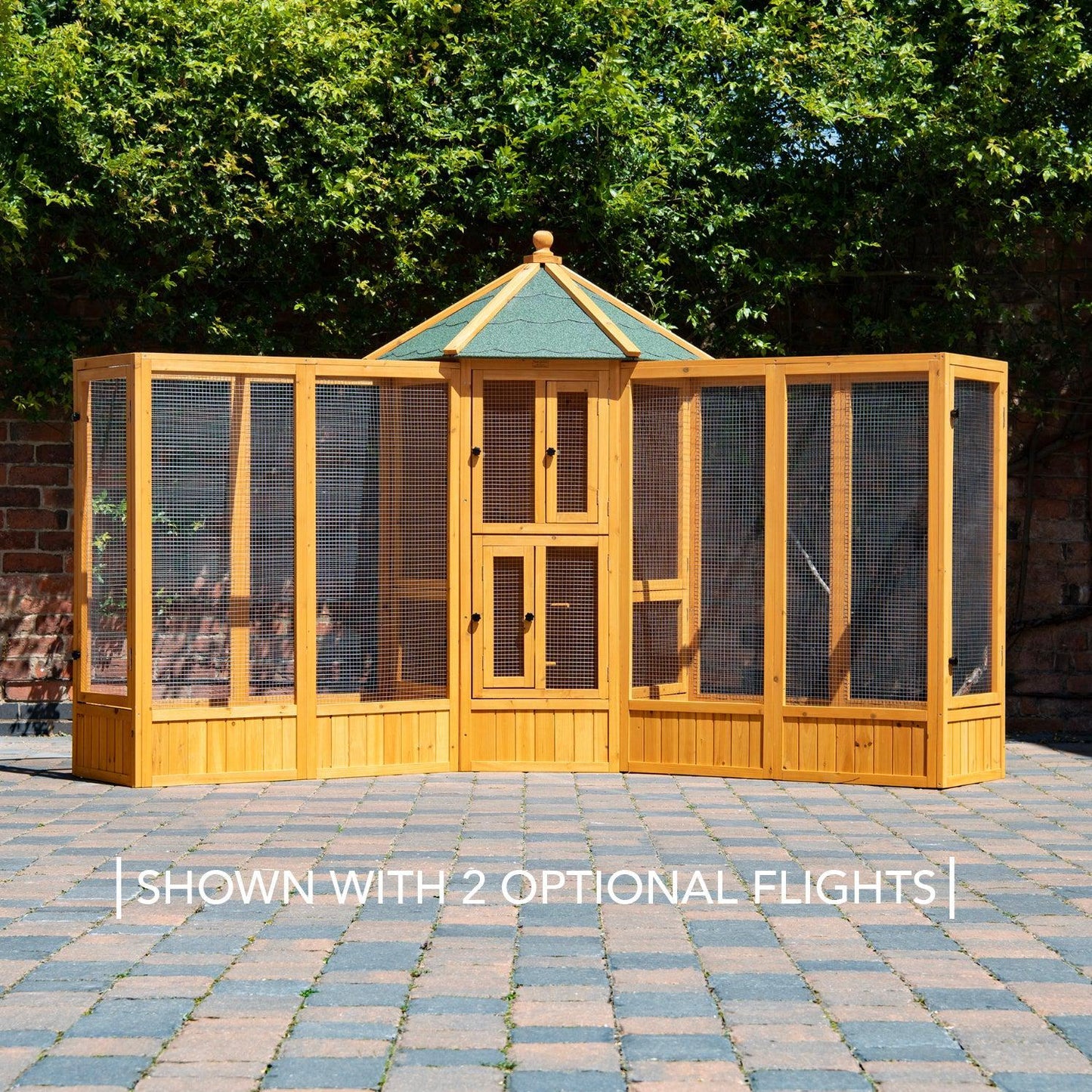 Hexagonal Bird Aviary - AV02