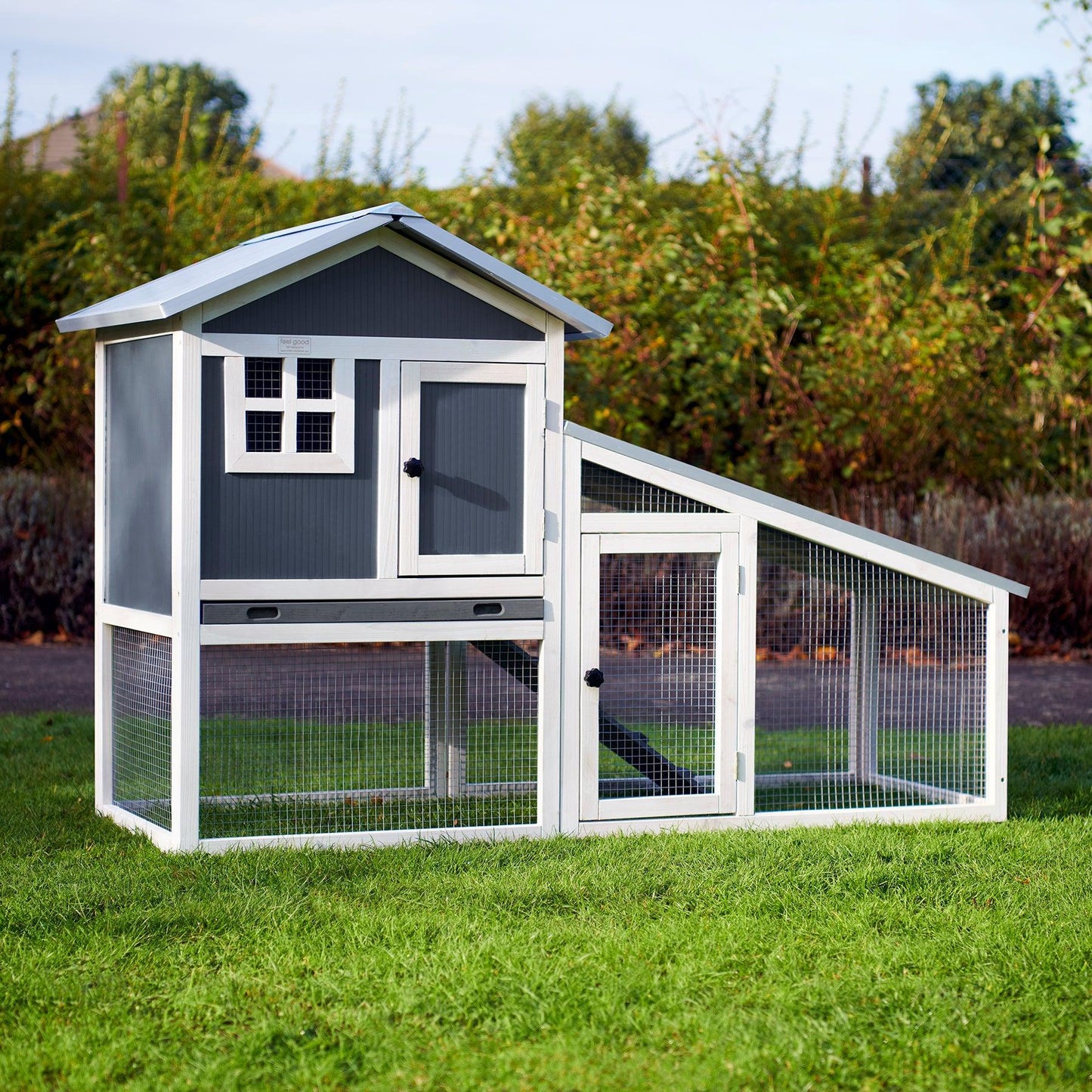 Bunny Ark Rabbit Hutch & Run Hybrid