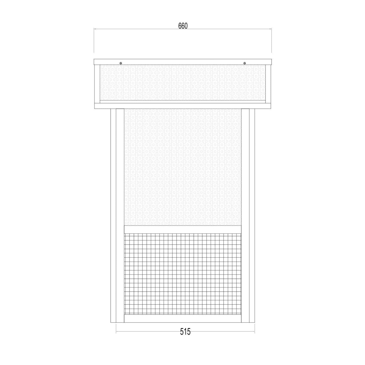 Double Height Rabbit Hutch