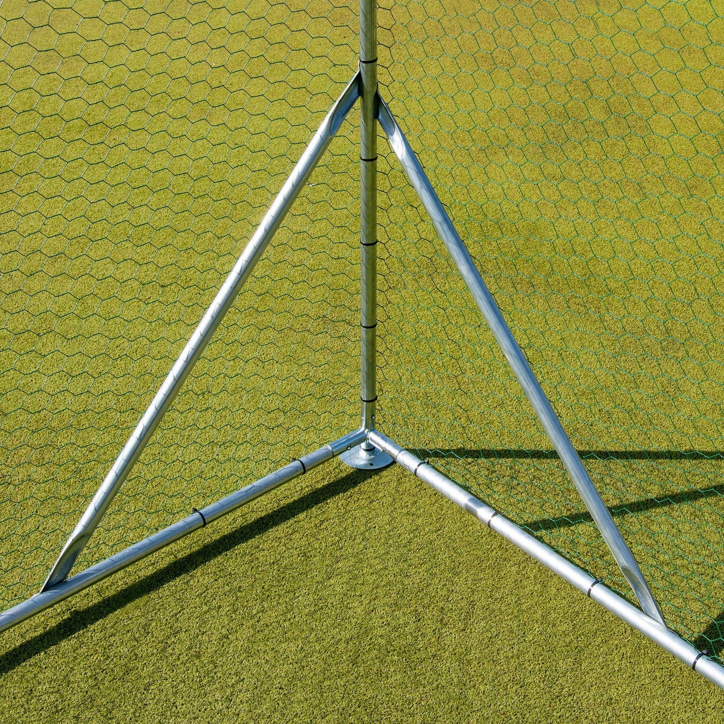 Large Outdoor Galvanised Cage - Walk In Chicken Run