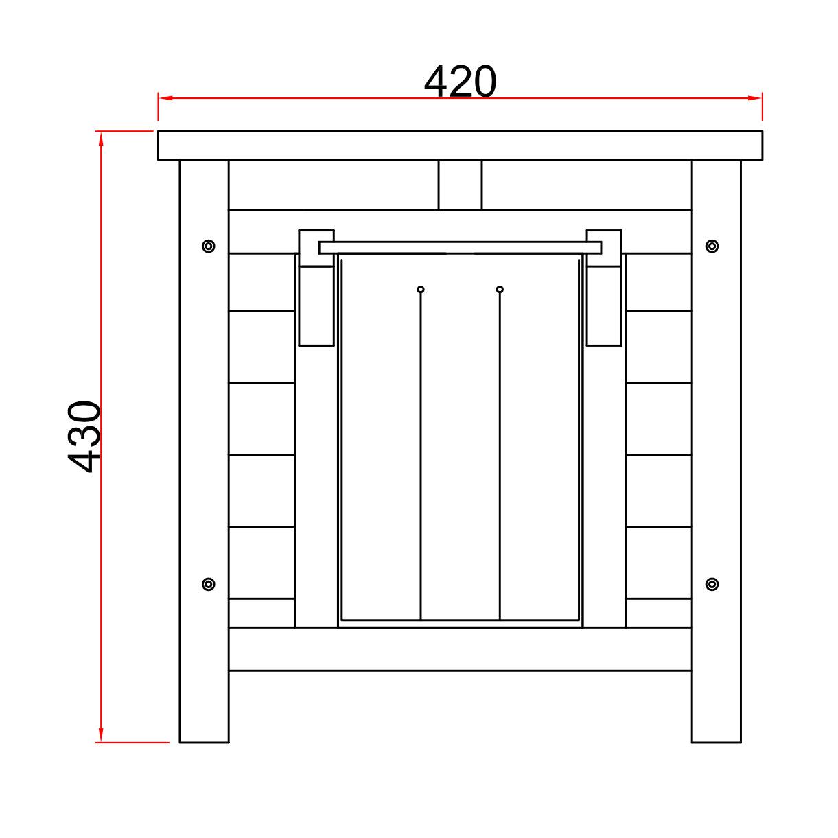 Small Hide House