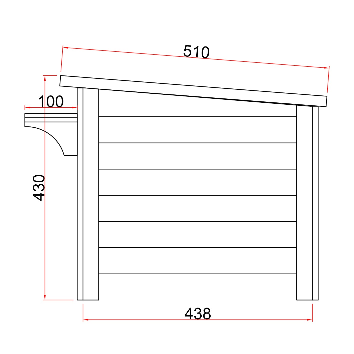 Small Hide House