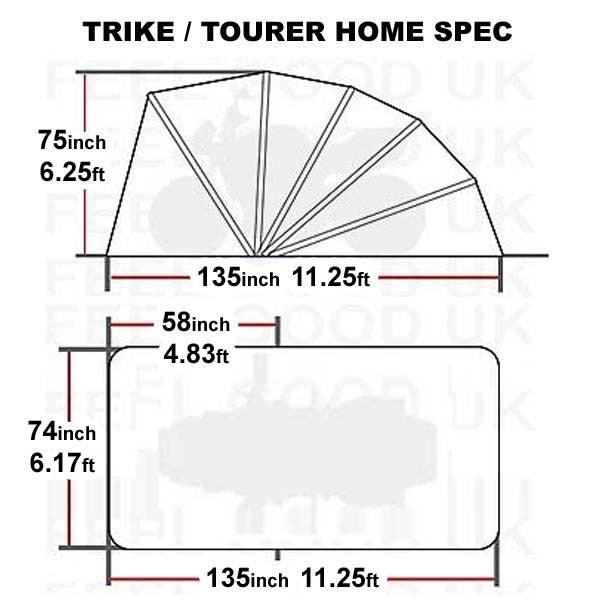 *CLEARANCE* Trike Cover - Replacement Cover - BH03