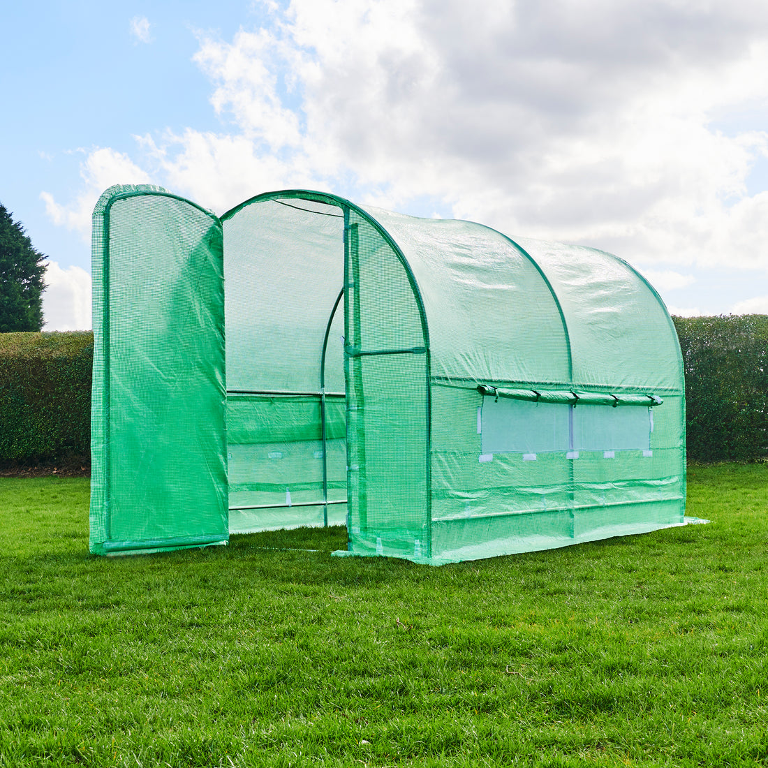 How to build a polytunnel greenhouse