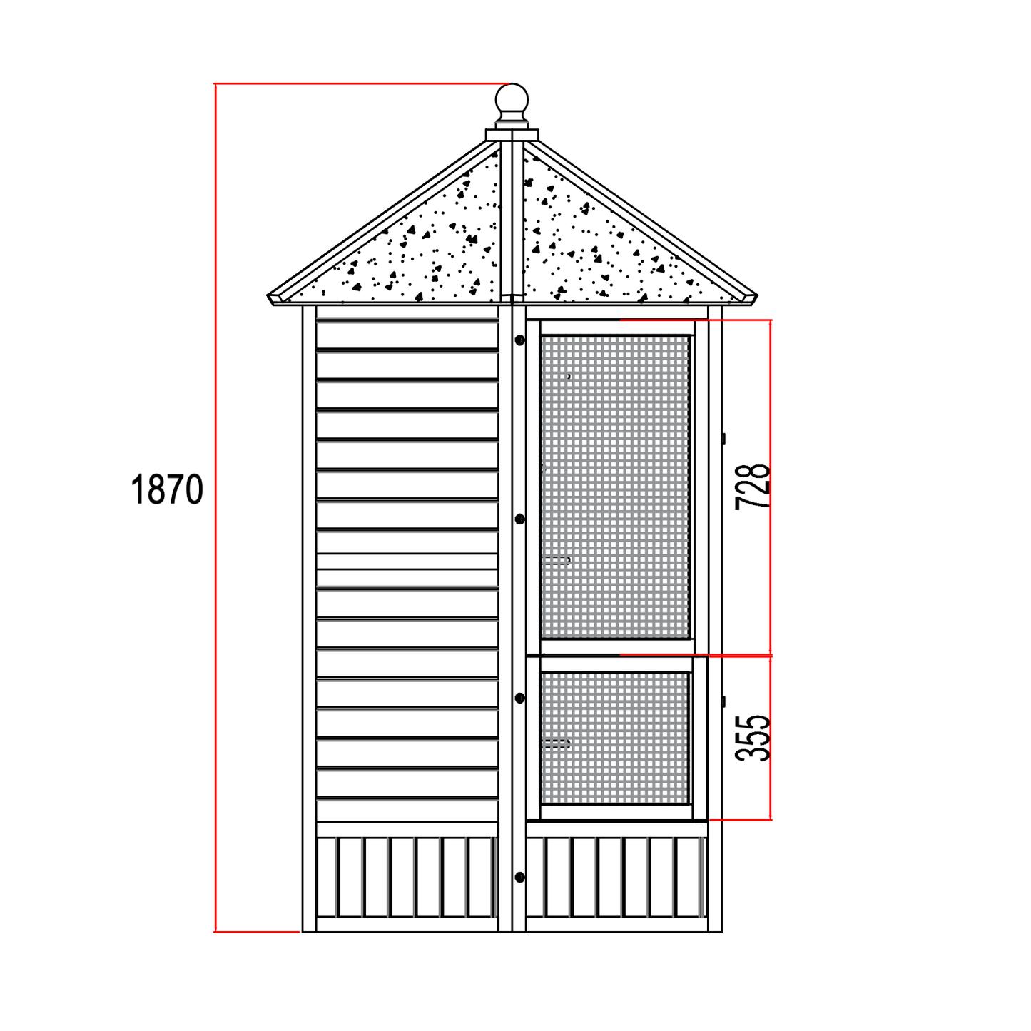 Bird Aviaries and Extensions - AV02 - Pre order for early April