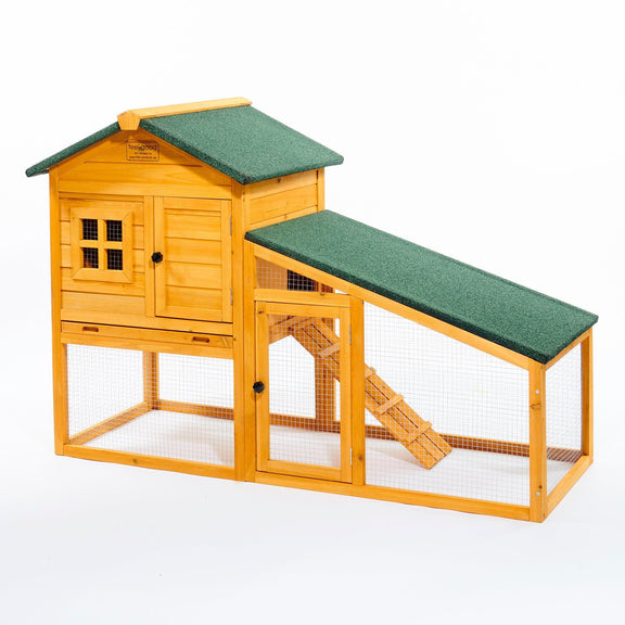 Bunny Ark Hutch and Run Rabbit Hutches Feel Good UK