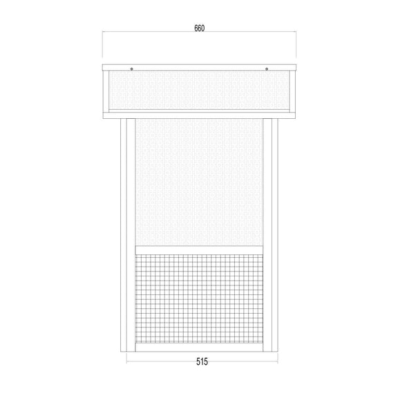 Bunny Ark Rabbit Hutch & Run Hybrid Feel Good UK