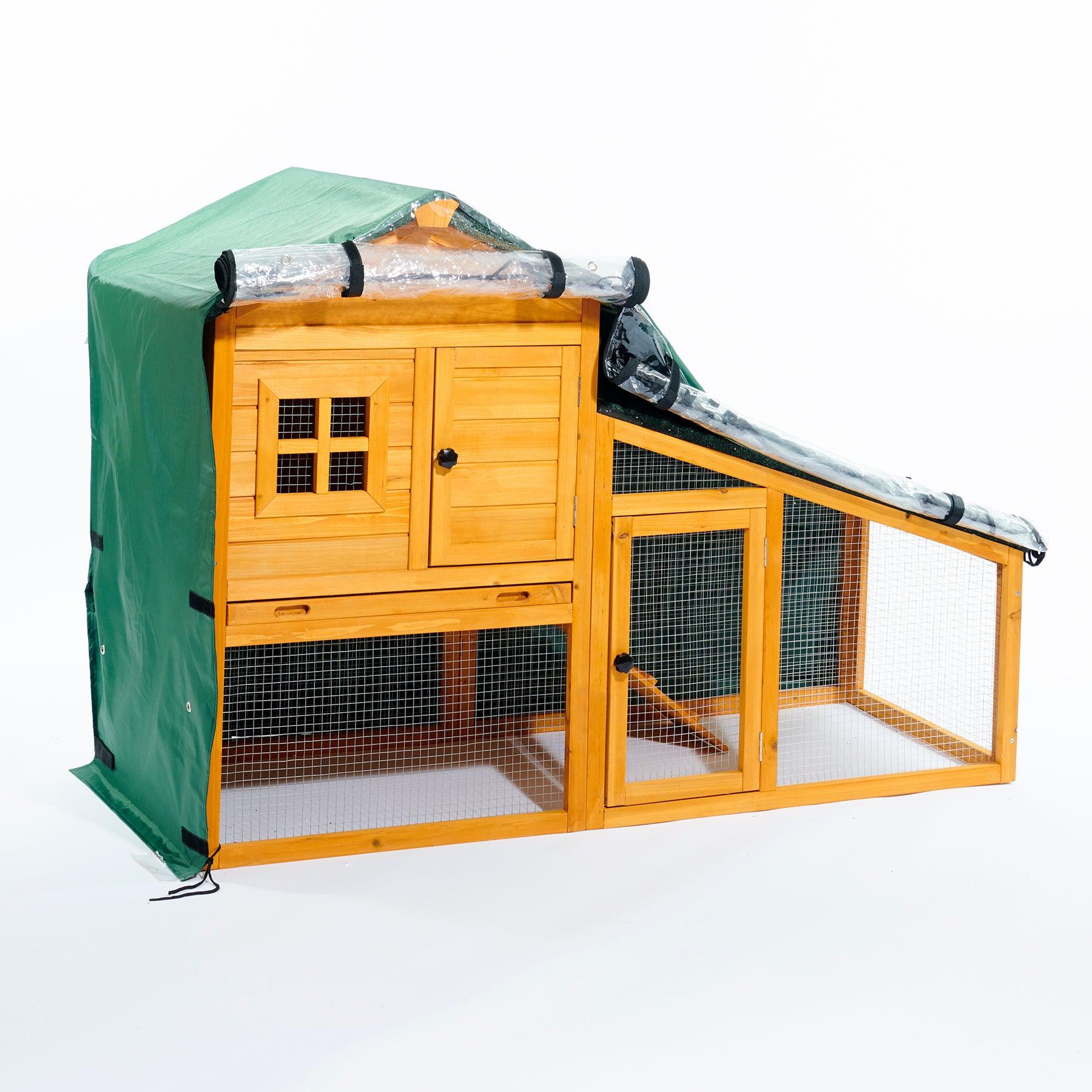 Hutch Cover Outdoor Rabbit Cages For Winter Pets At Home Small Pet
