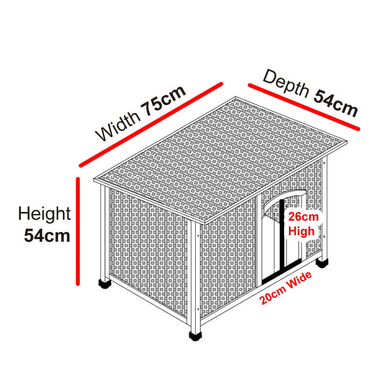 Small Wooden Kennel For Dogs