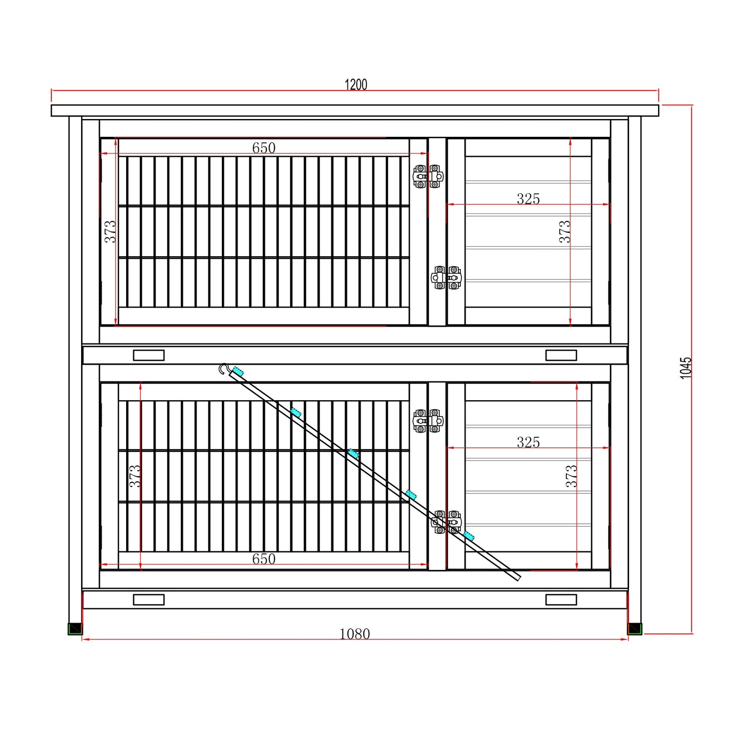 Double Rabbit Hutch