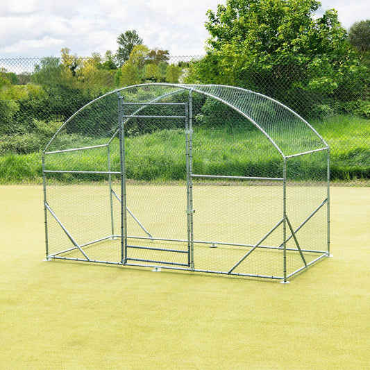 Mini Galvanised Cage - Walk In Chicken Run