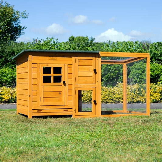 Wooden Chicken Coop & Run - Chester