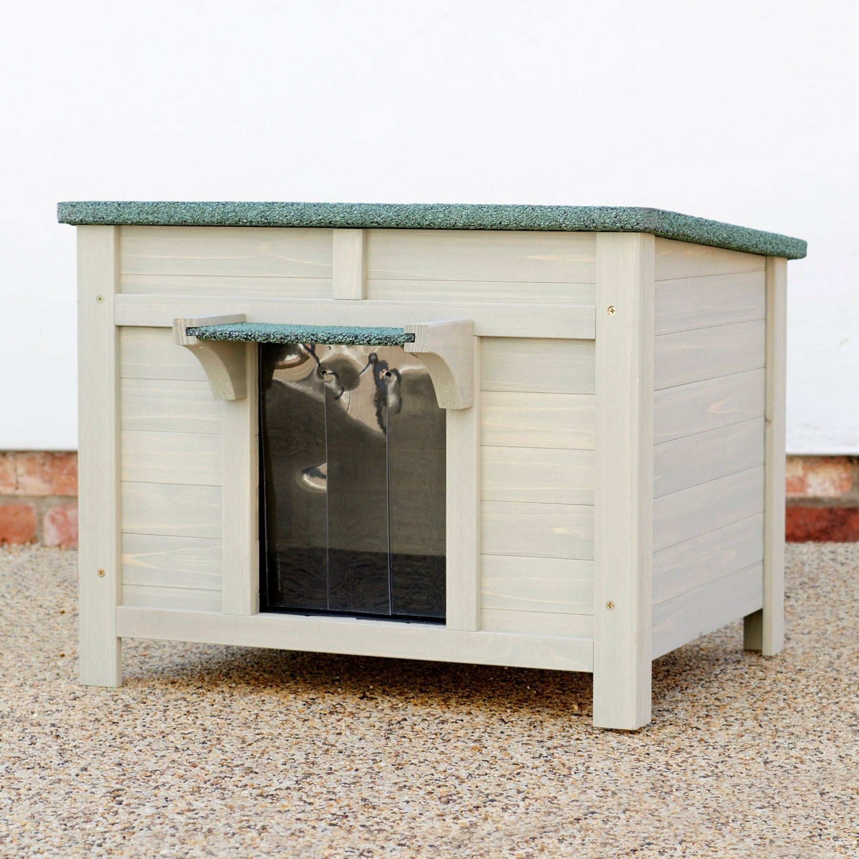 Grey Rabbit Hide Giant Hide House | Sage Grey Rabbit Hide House | Feel Good UK