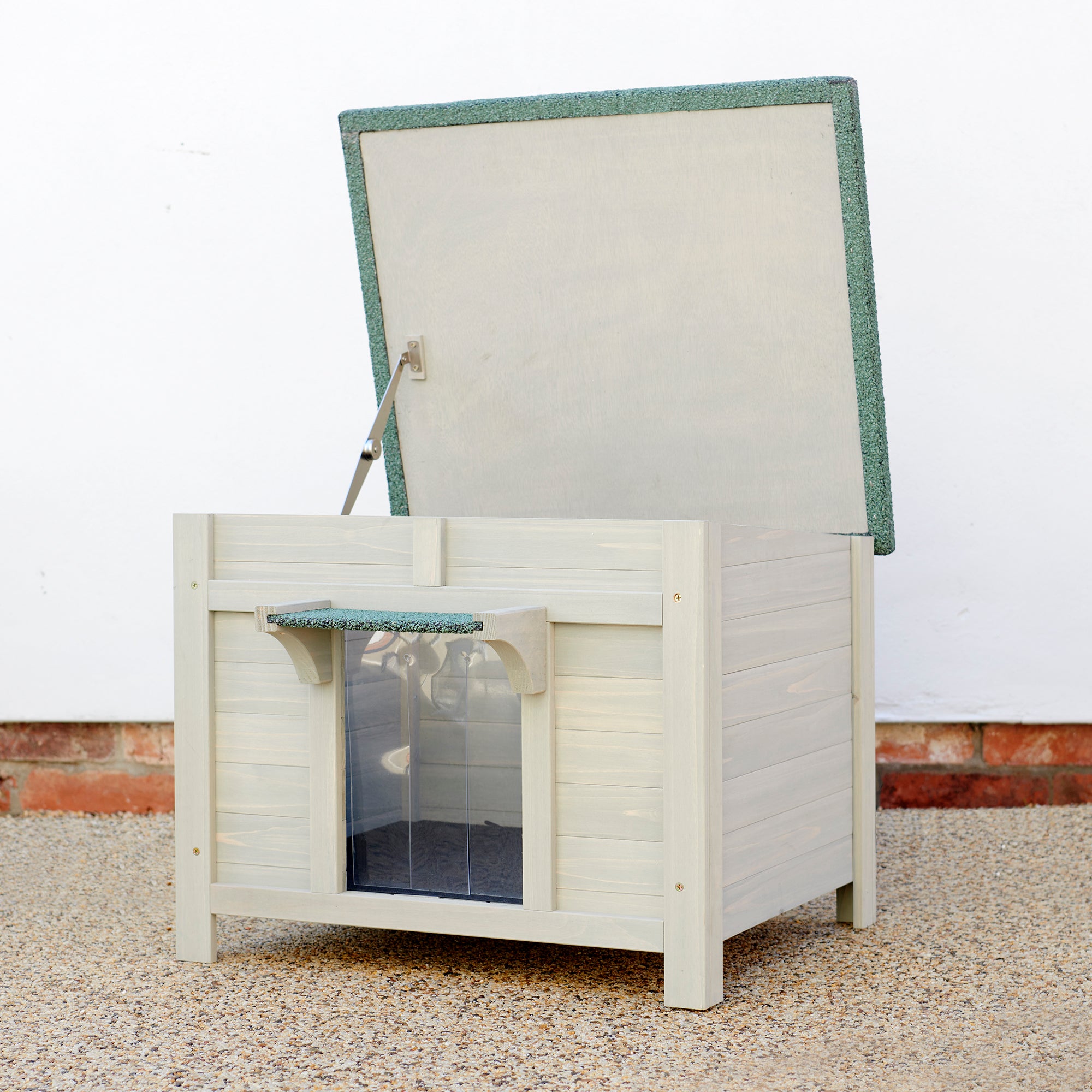 Grey Rabbit Hide Giant Hide House | Sage Grey Rabbit Hide House | Feel Good UK