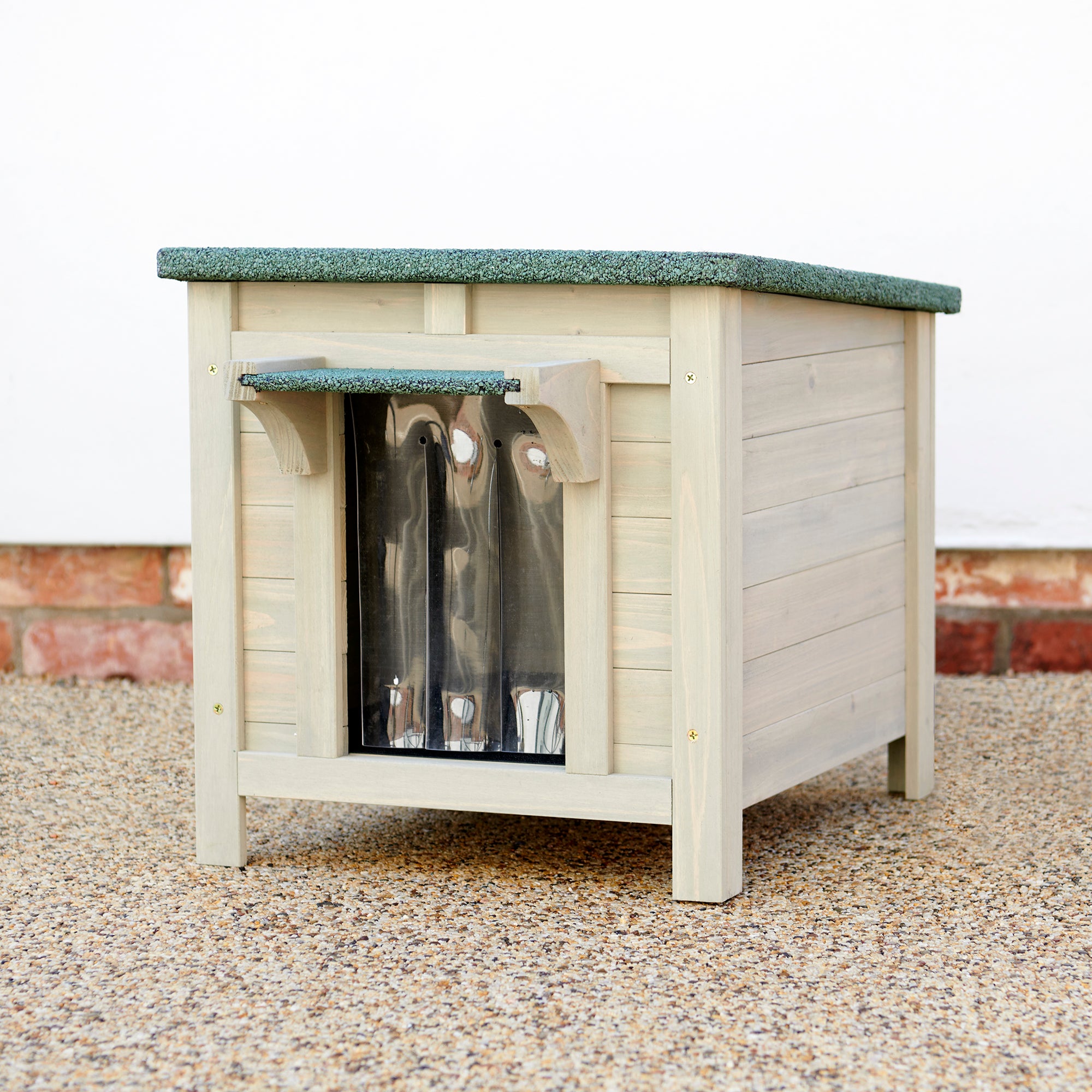 Grey Rabbit Hide Small Rabbit House | Sage Grey Rabbit Hide Houses | Feel Good UK